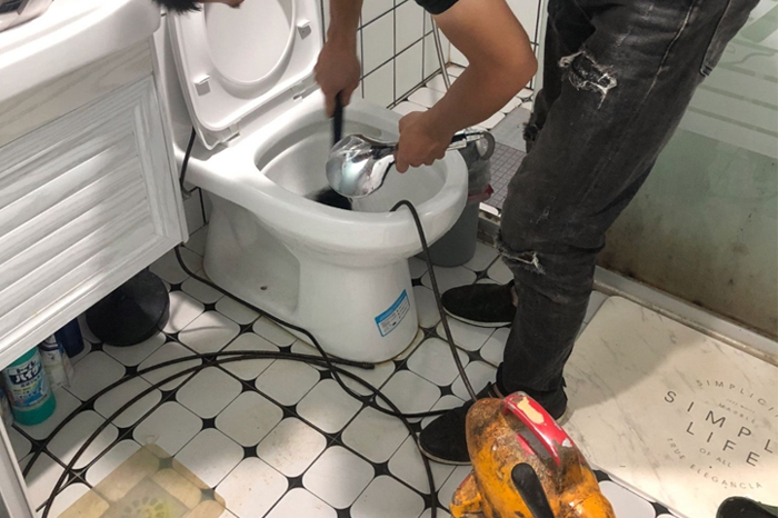 昆都仑疏通下水道