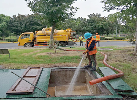 昆都仑化油池清理